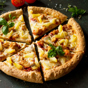 BBQ Chicken & Pineapple Pizza